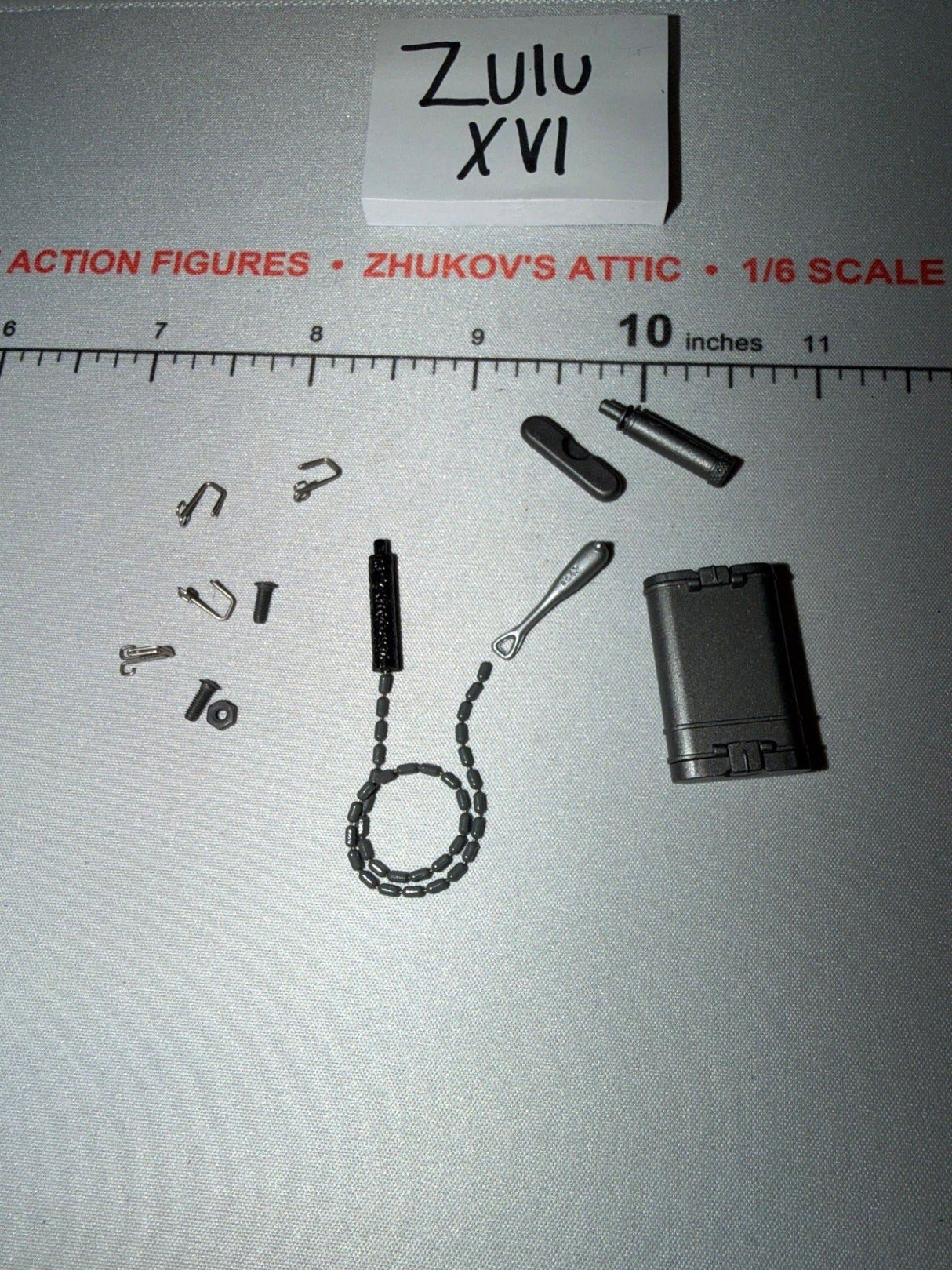1/6 Scale WWII German Rifle Cleaning Kit