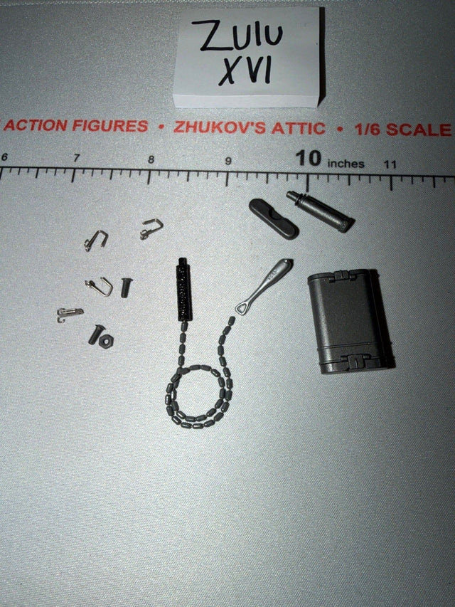 1/6 Scale WWII German Rifle Cleaning Kit