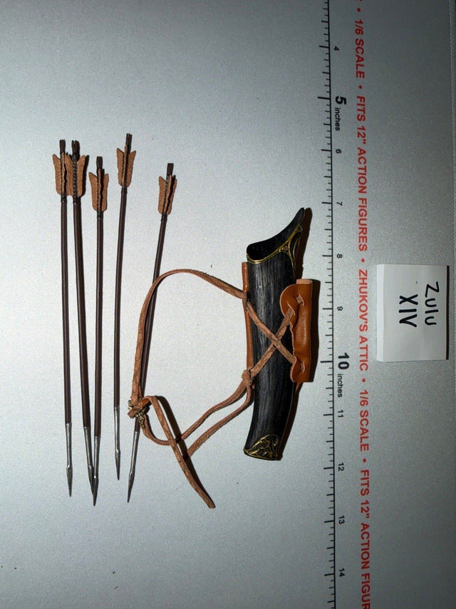 1/6 Scale Medieval Arrows and Quiver Set - Sideshow