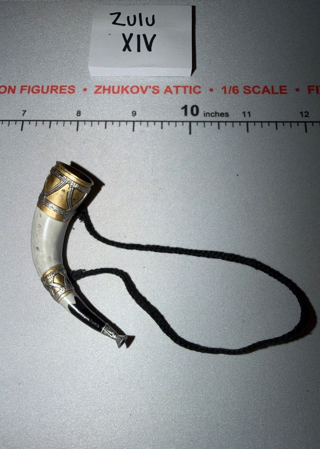 1/6 Scale Medieval Era Horn with Strap - Sideshow