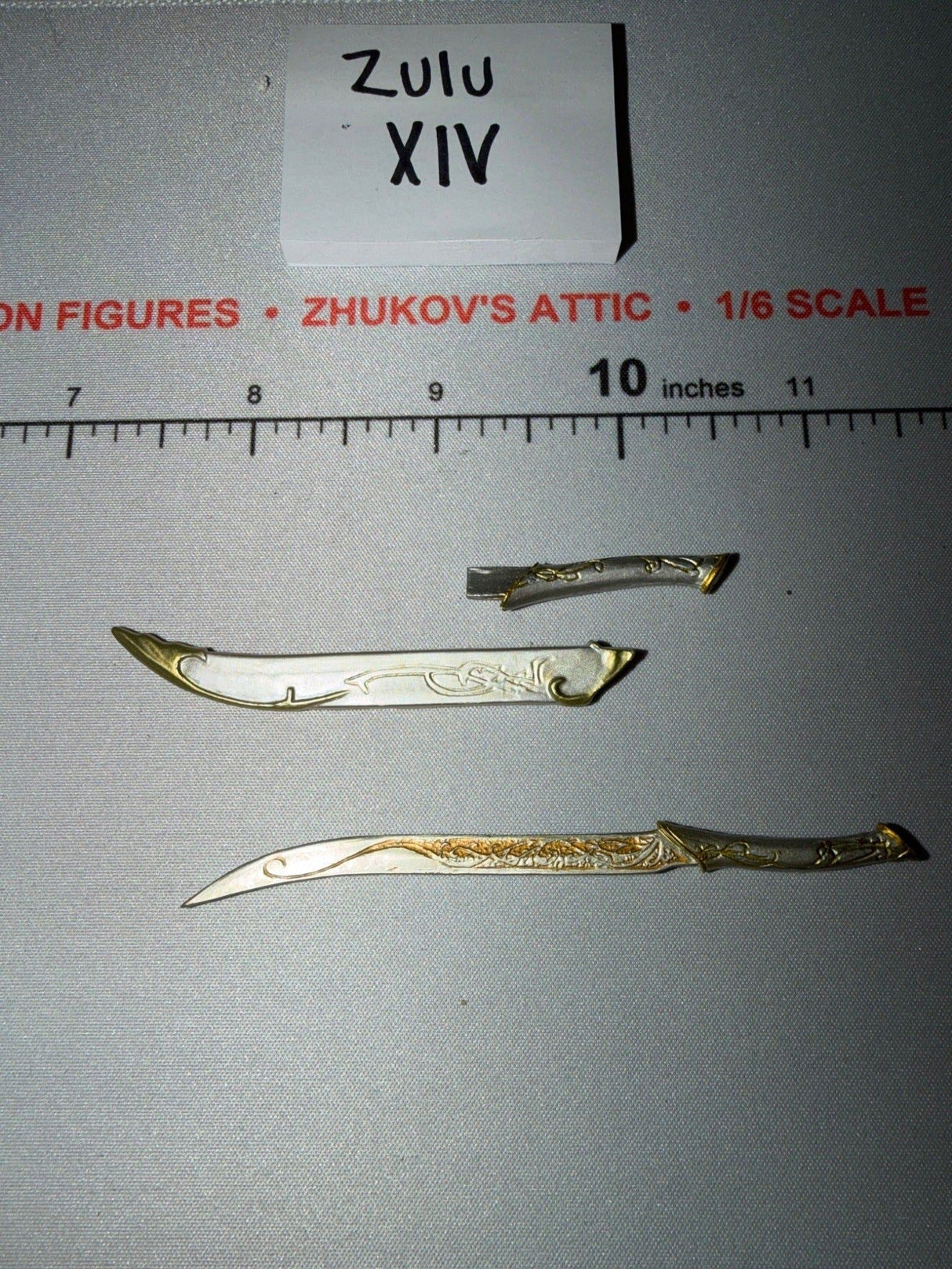 1/6 Scale Fantasy Elven Sword Set - Sideshow Lord of the Rings