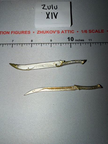 1/6 Scale Fantasy Elven Sword Set - Sideshow Lord of the Rings