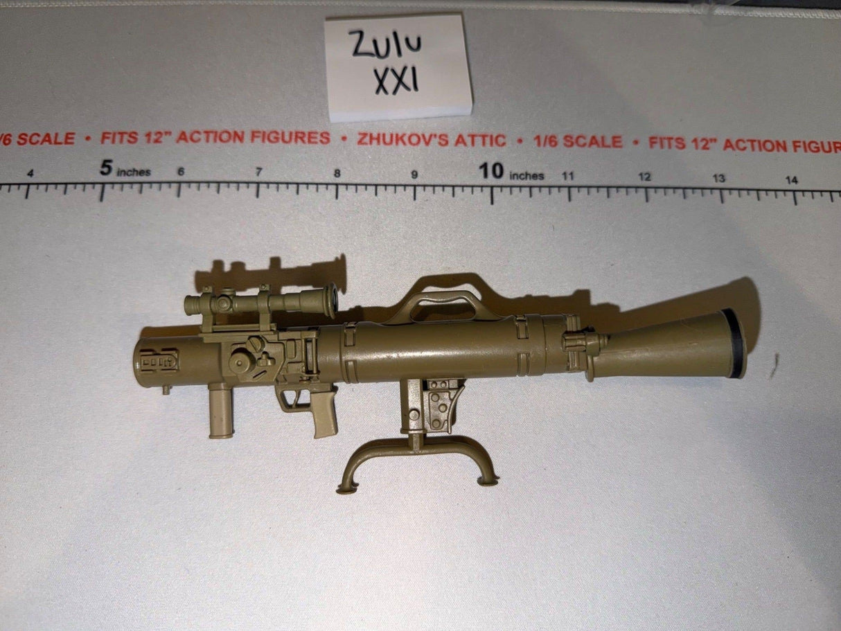 1/6 Scale Modern Era Carl Gustav Antitank Rocket Launcher with Scope - GI Joe