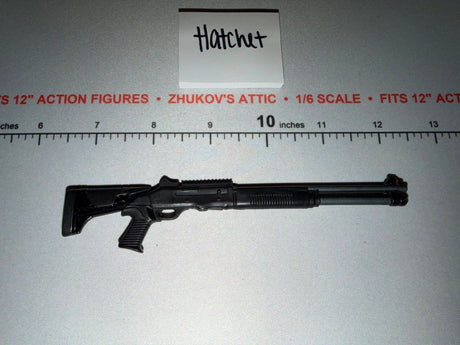 1/6 Scale Modern Era Pump Action Shotgun with Pistol Grip and Folding Stock - Zhukov's Attic