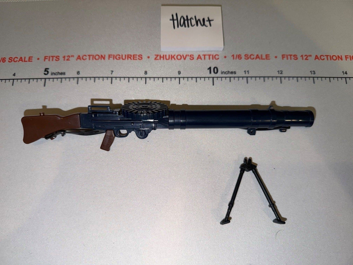 1/6 Scale World War One WWII British Lewis Gun - - GI Joe