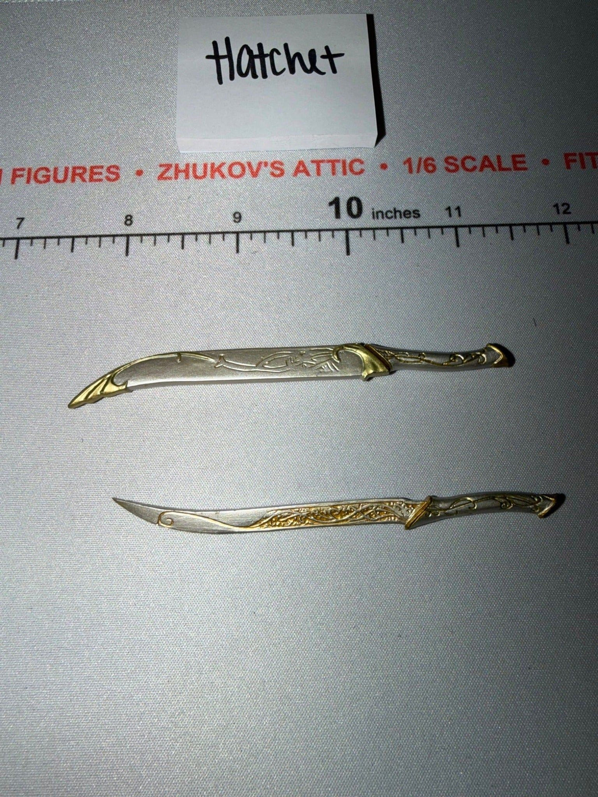 1/6 Scale Medieval Fantasy Elven Dagger and Knife Set - Sideshow - Lord of the Rings