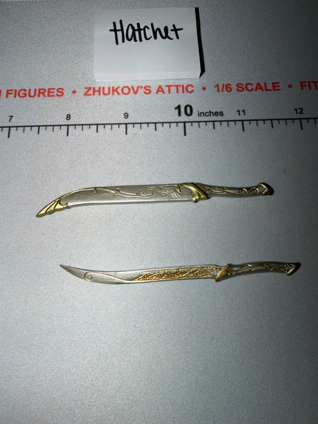 1/6 Scale Medieval Fantasy Elven Dagger and Knife Set - Sideshow - Lord of the Rings