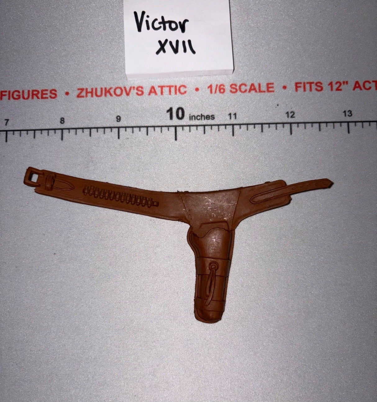 1/6 Scale Western Era Gun Belt and Holster - Johnny West