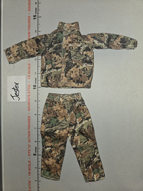 1/6 Scale Modern Team Realtree Hunting Camouflage Uniform Set - Civilian