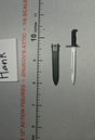 1/6 Scale WWII US Bayonet with Scabbard - Dragon