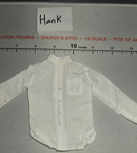 1/6 Scale WWII German White Dress Shirt