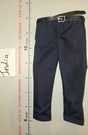 1/6 Scale Modern Blue Dress Pants with Belt
