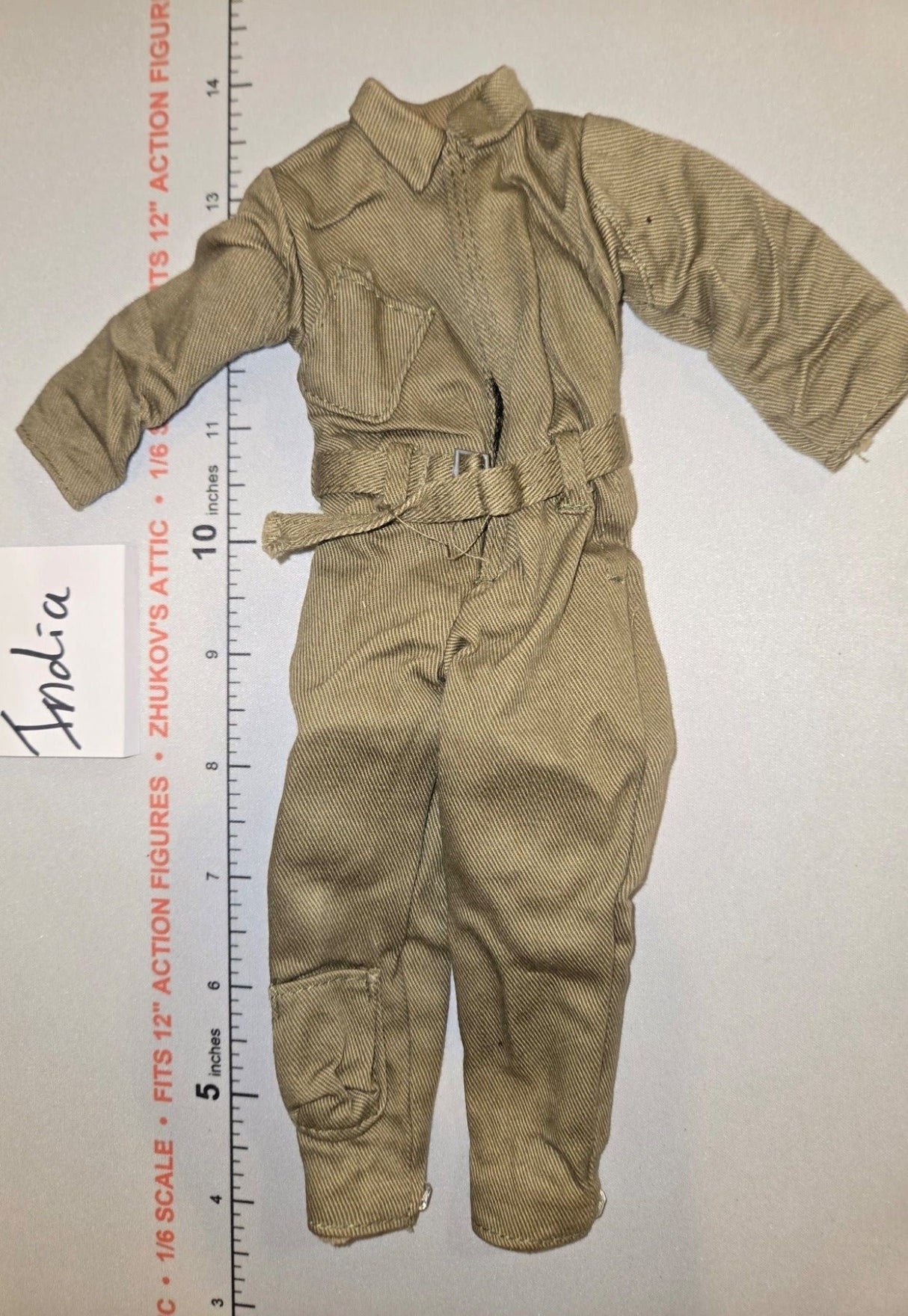 1/6 Scale WWII US Pilot Coveralls Flight Suit - Ultimate Soldier