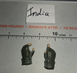 1/6 Scale Modern Era Fingerless Gloved Hands - BBI