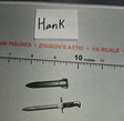 1/6 Scale WWII US Bayonet with Scabbard
