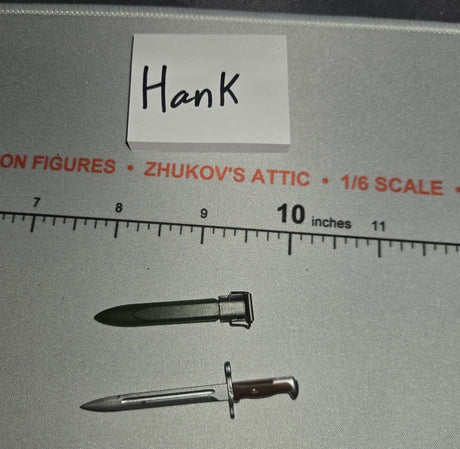 1/6 Scale WWII US Bayonet with Scabbard