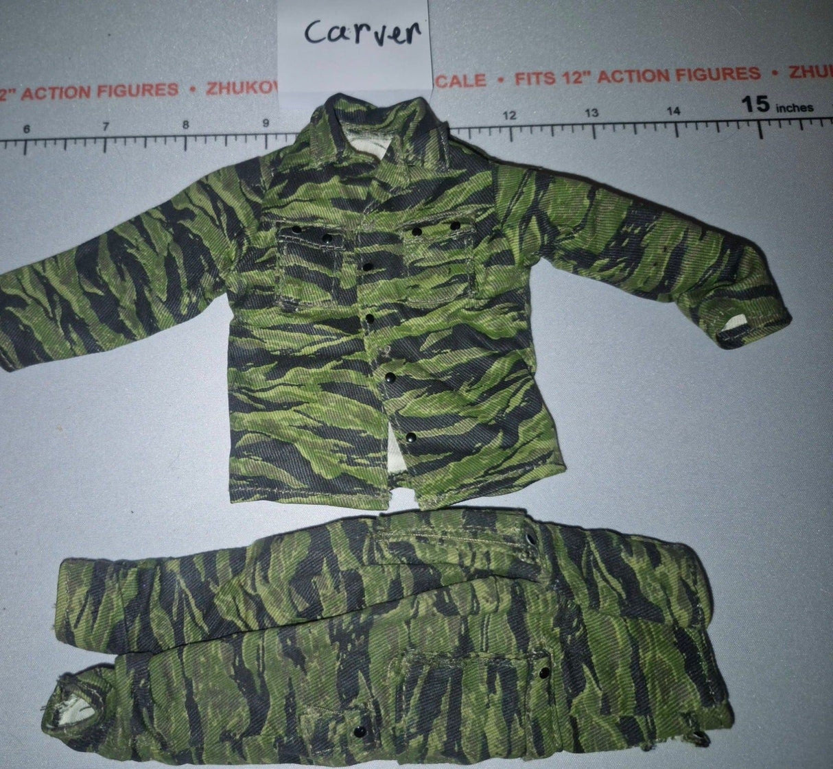 1/6 Scale Vietnam Era Tiger Stripe Camouflage Uniform - Ultimate Soldier