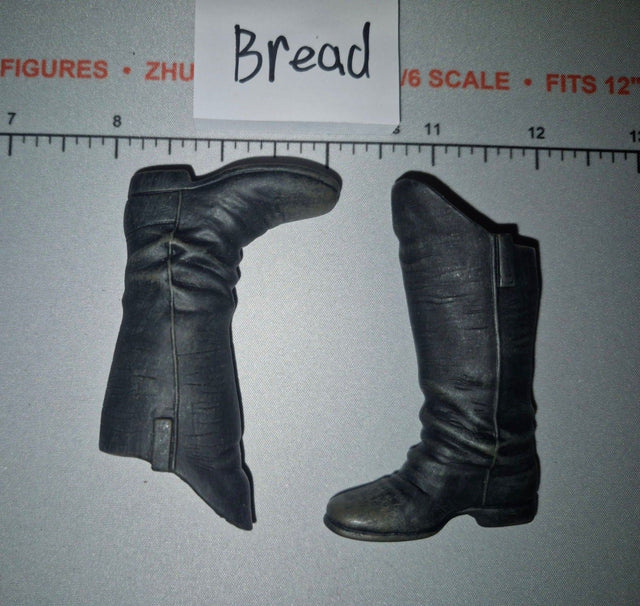 1/6 Scale Western Cowboy Civil War Cavalry Boots - Sideshow