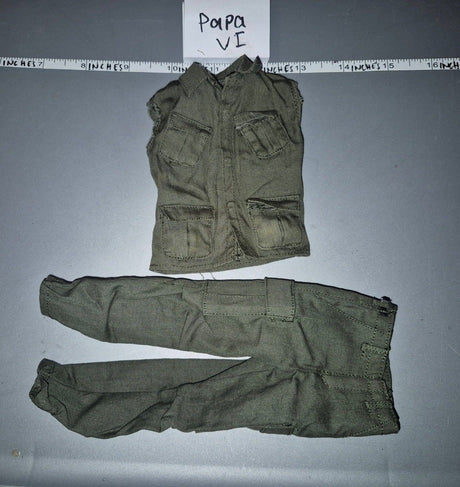 1/6 Scale Vietnam Era US Army Jungle Uniform Set - No Sleeves