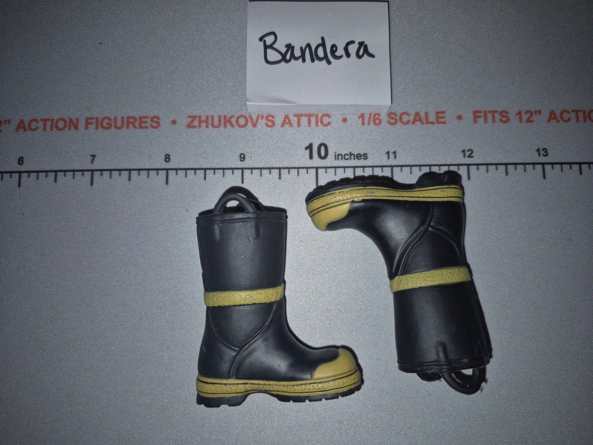 1/6 Scale Modern Era Firefighter Boots - Ultimate Soldier