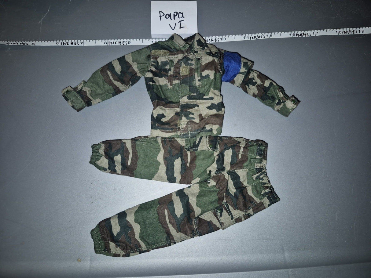 1/6 Scale Modern Era French Woodland BDU Uniform Set