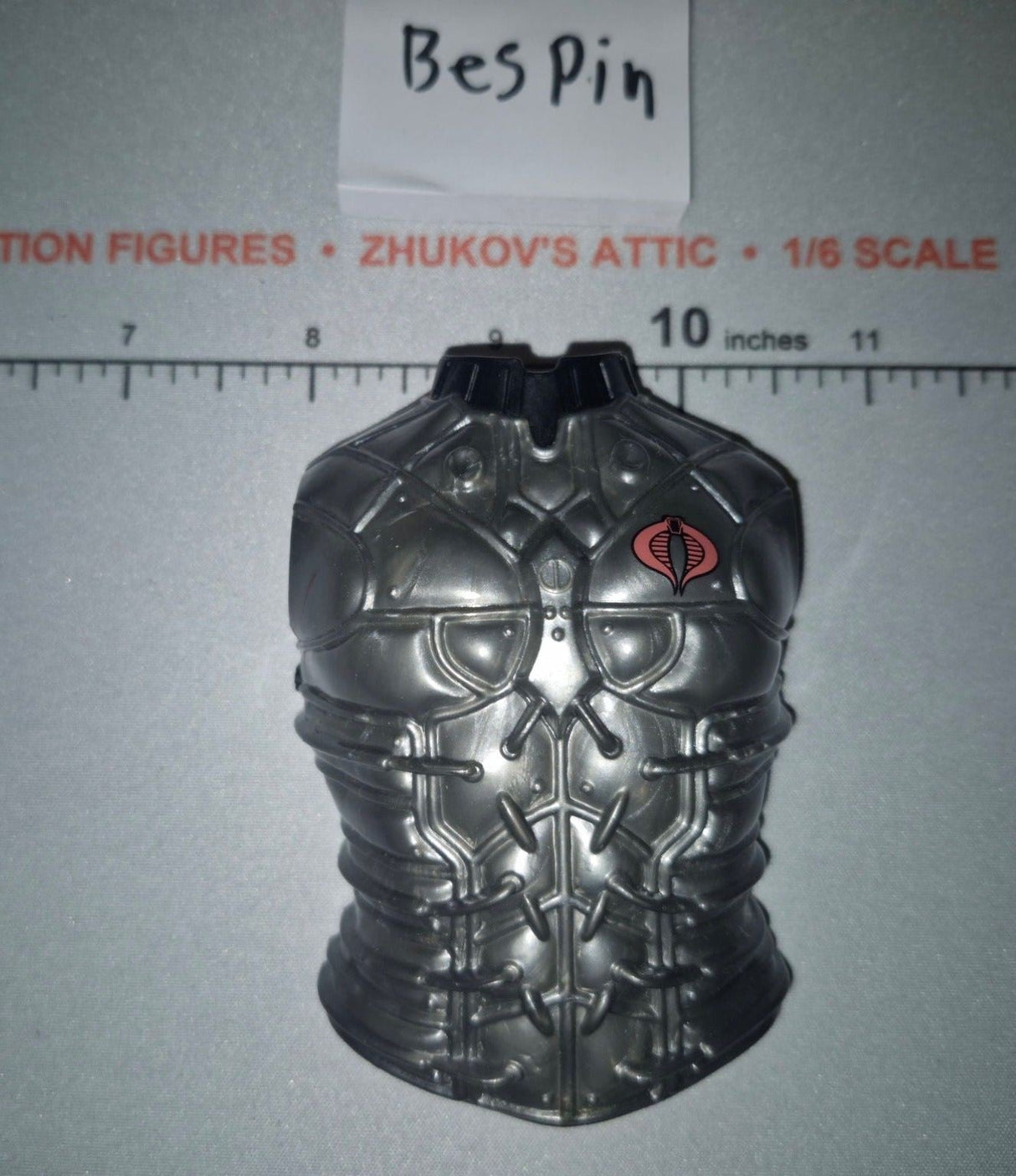 1/6 Scale Star Wars Cobra Armor Chest Piece - GI Joe