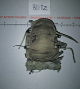 1/6 Scale Modern Era Tactical MOLLE Backpack with Ghillie Net