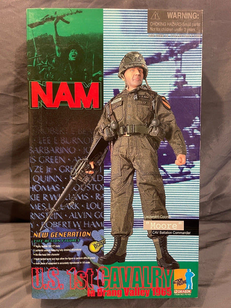 1/6 Scale Vietnam US 1st Cavalry Ia Drang Valley Lieutenant Colonel Moore CAV Battalion Commander Action Figure - NIB Dragon