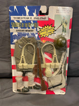 1/6 Scale WWII US Infantry Sergeant Web Gear Set - NIB SOTW Soldiers of the World