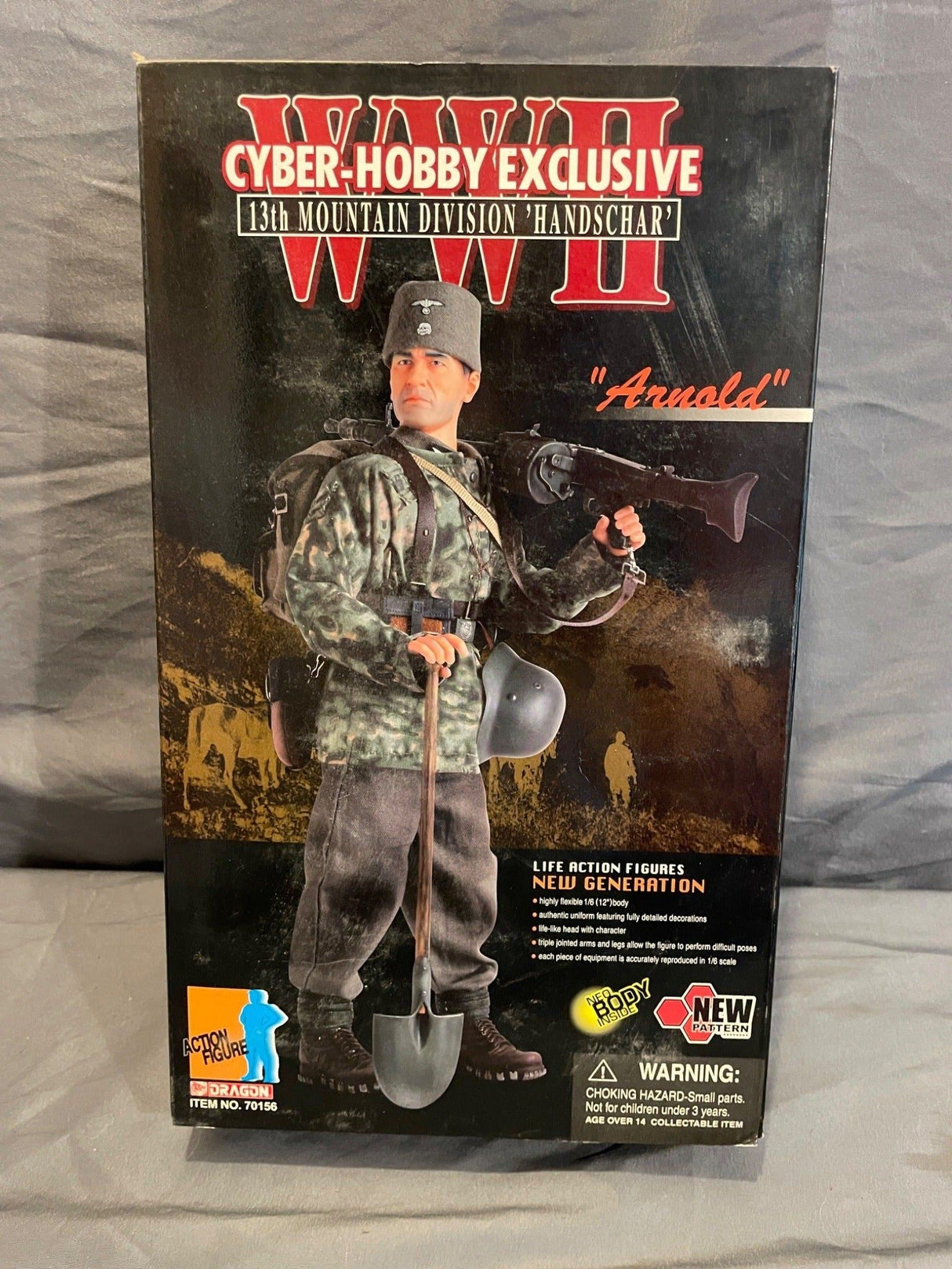 1/6 Scale WWII German 13th Mountain Division Handschar Arnold Soldier Figure - NIB Dragon