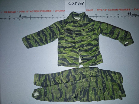 1/6 Scale Vietnam Era Tiger Stripe Camouflage Uniform - Ultimate Soldier