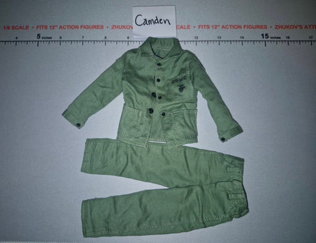 1/6 Scale WWII US Marine USMC Utility Uniform - Dragon