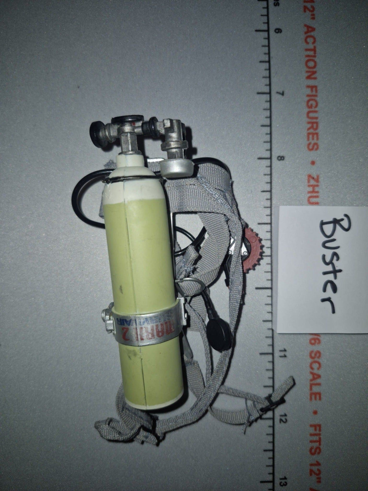 1/6 Scale Ultimate Soldier Modern Era Firefighter SCBA Self-Contained Breathing Apparatus Set