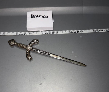 1/6 Scale Medieval Fantasy Ornate Short Sword - Metal