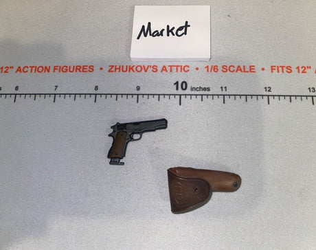 1/6 Scale WWII US M1911 Pistol and Holster Set