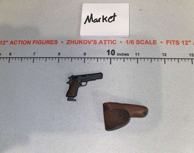 1/6 Scale WWII US M1911 Pistol and Holster Set