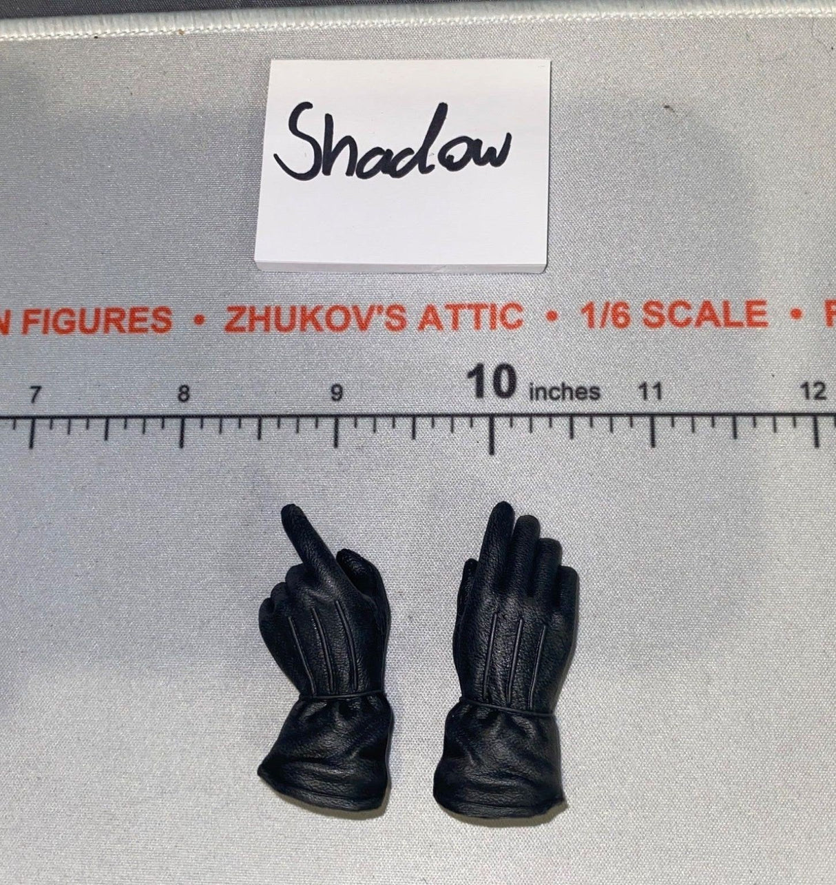 1/6 Scale Western Era Black Gloves Set