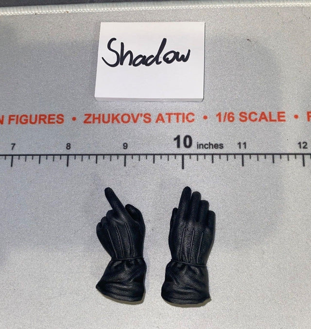 1/6 Scale Western Era Black Gloves Set