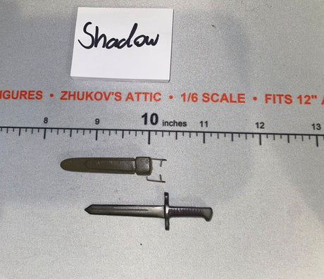 1/6 Scale WWII US Bayonet with Scabbard