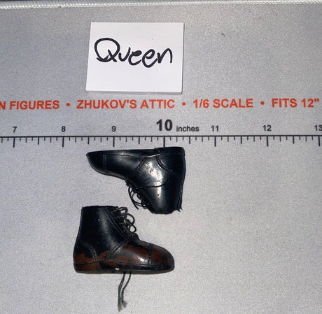 1/6 Scale Vintage Remake Lace-Up Ankle Boots - GI Joe