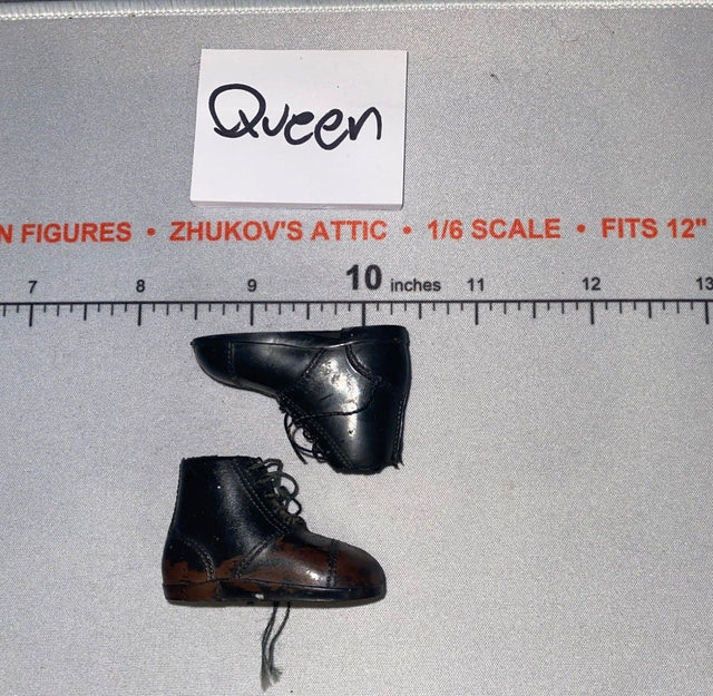 1/6 Scale Vintage Remake Lace-Up Ankle Boots - GI Joe