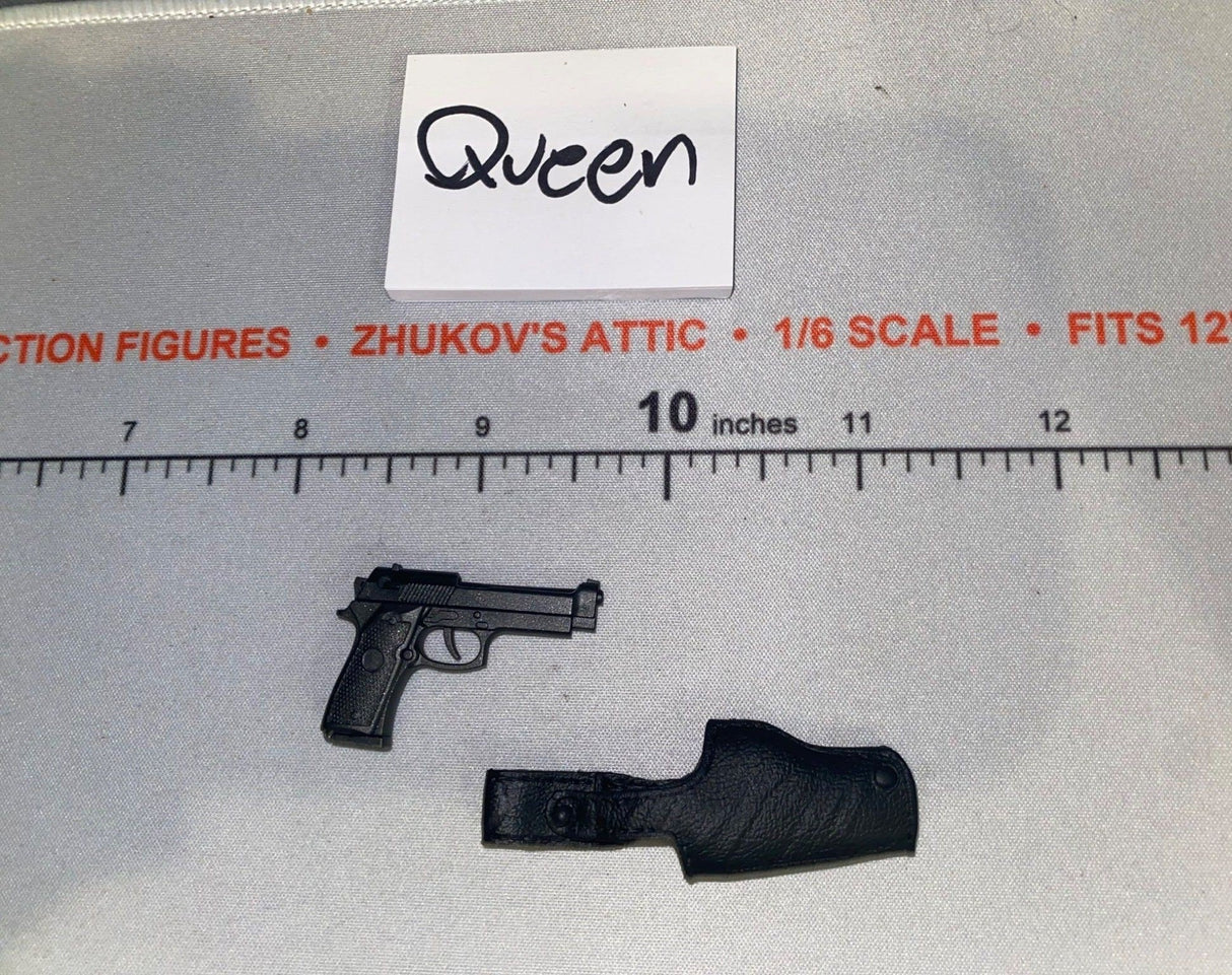 1/6 Scale Modern Era Pistol and Holster Set