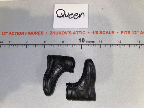 1/6 Scale Modern Era Black High-Top Sneakers
