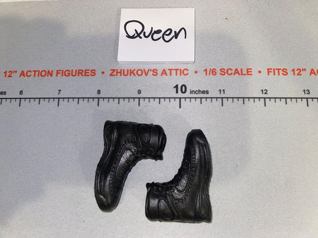 1/6 Scale Modern Era Black High-Top Sneakers