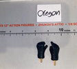 1/6 Scale WWII German Black Gloved Hands Set - - Dragon