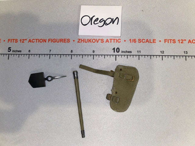 1/6 Scale WWII British Entrenching Tool with Handle - Dragon