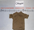 1/6 Scale Modern Brown T Shirt
