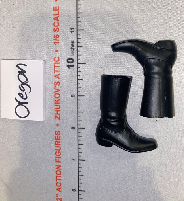 1/6 Scale Western Era Cowboy Boots