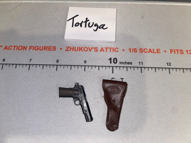 1/6 Scale WWII US M1911 Pistol and Holster Set