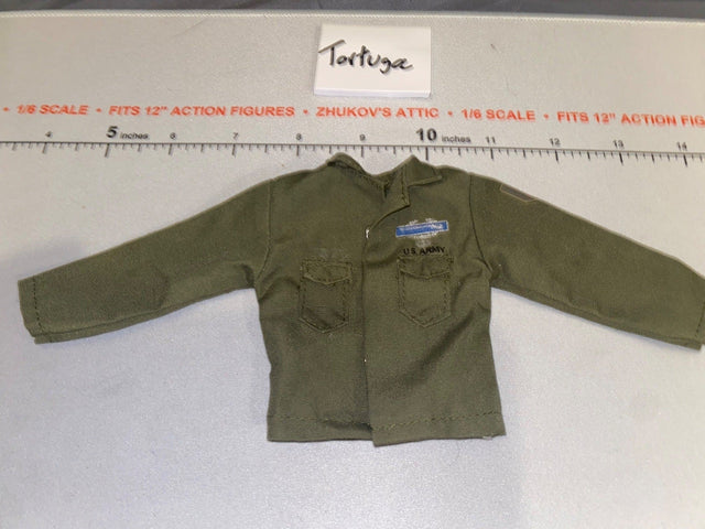 1/6 Scale Vietnam Era US Army OD Green Field Shirt - Ultimate Soldier